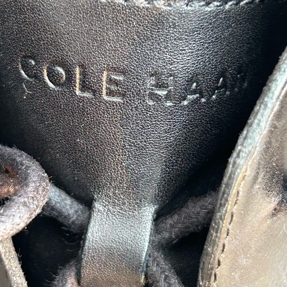 Cole Haan Men\'s 2.ZEROGRAND Black Leather Lightweight Size 12 Chukka Boot E8 main image 4